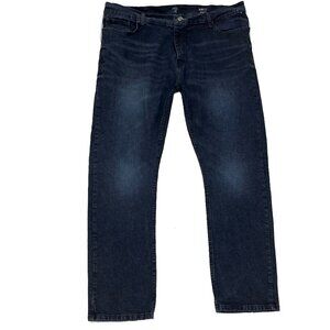 Nautica Slim Fit Stretch Dark Wash Mens Jeans 42 x 32